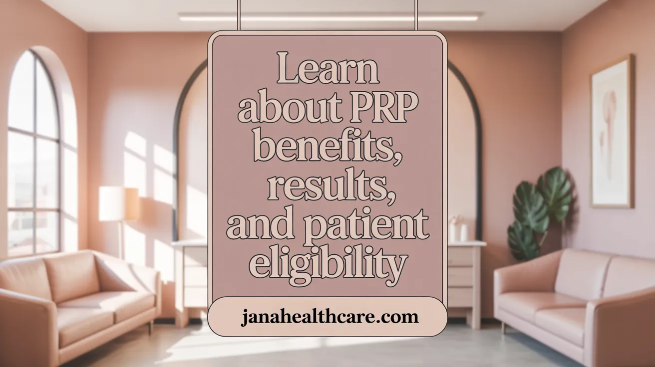 Learn About PRP Benefits, Results, and Patient Eligibility