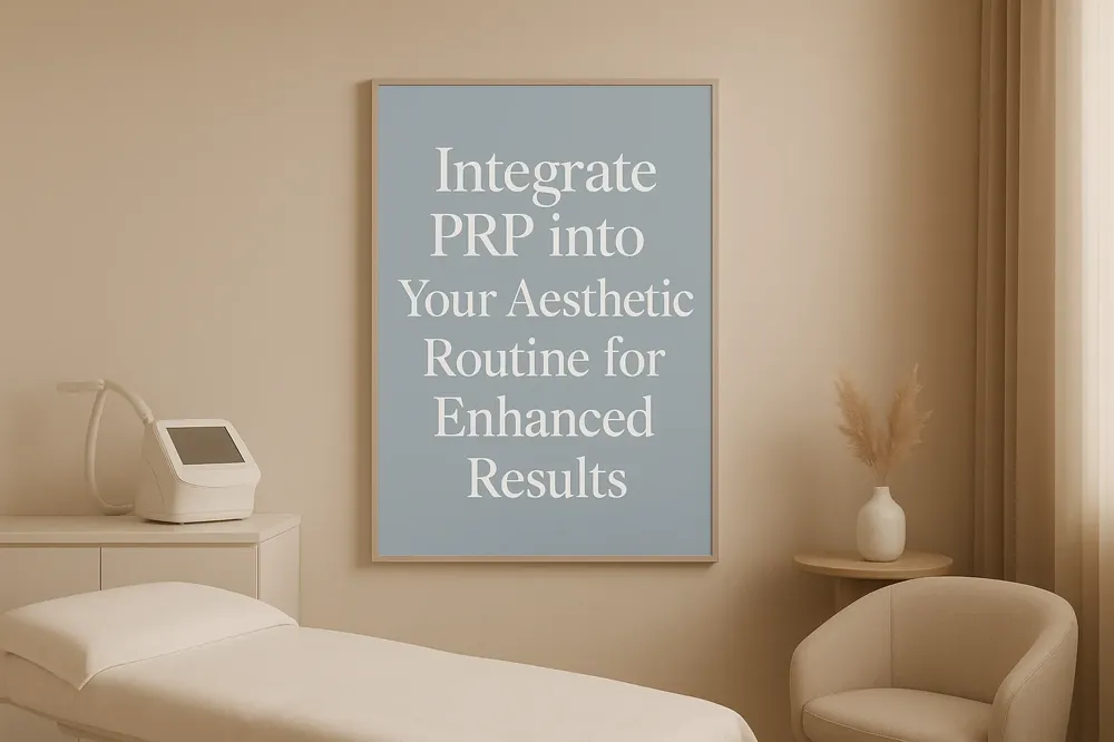 Integrate PRP into Your Aesthetic Routine for Enhanced Results
