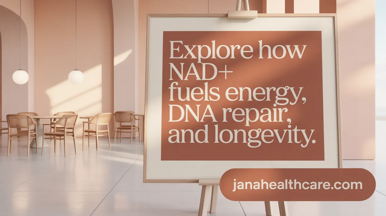 Explore How NAD+ Fuels Energy, DNA Repair, and Longevity