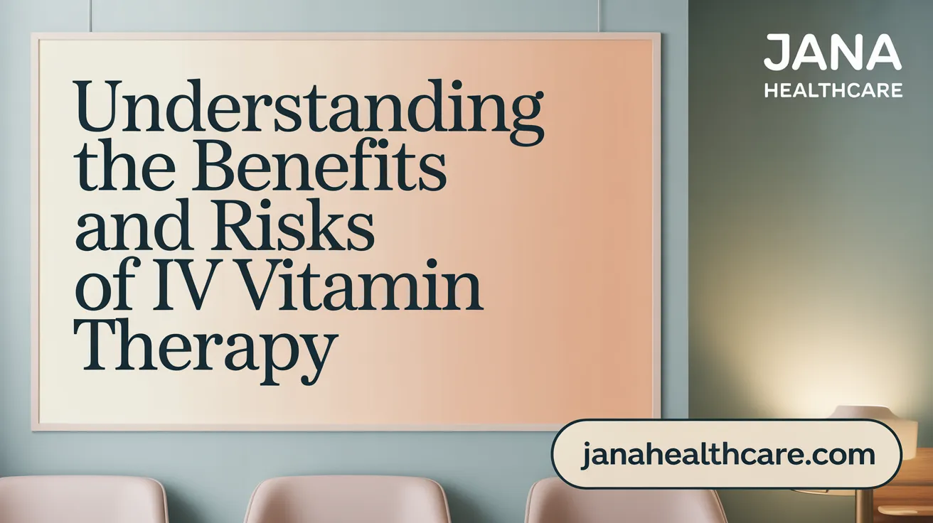 Understanding the Benefits and Risks of IV Vitamin Therapy