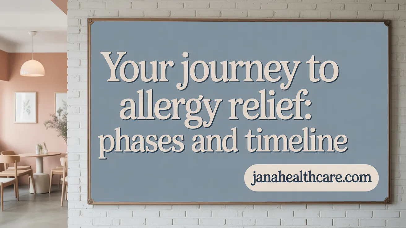 Your Journey to Allergy Relief: Phases and Timeline