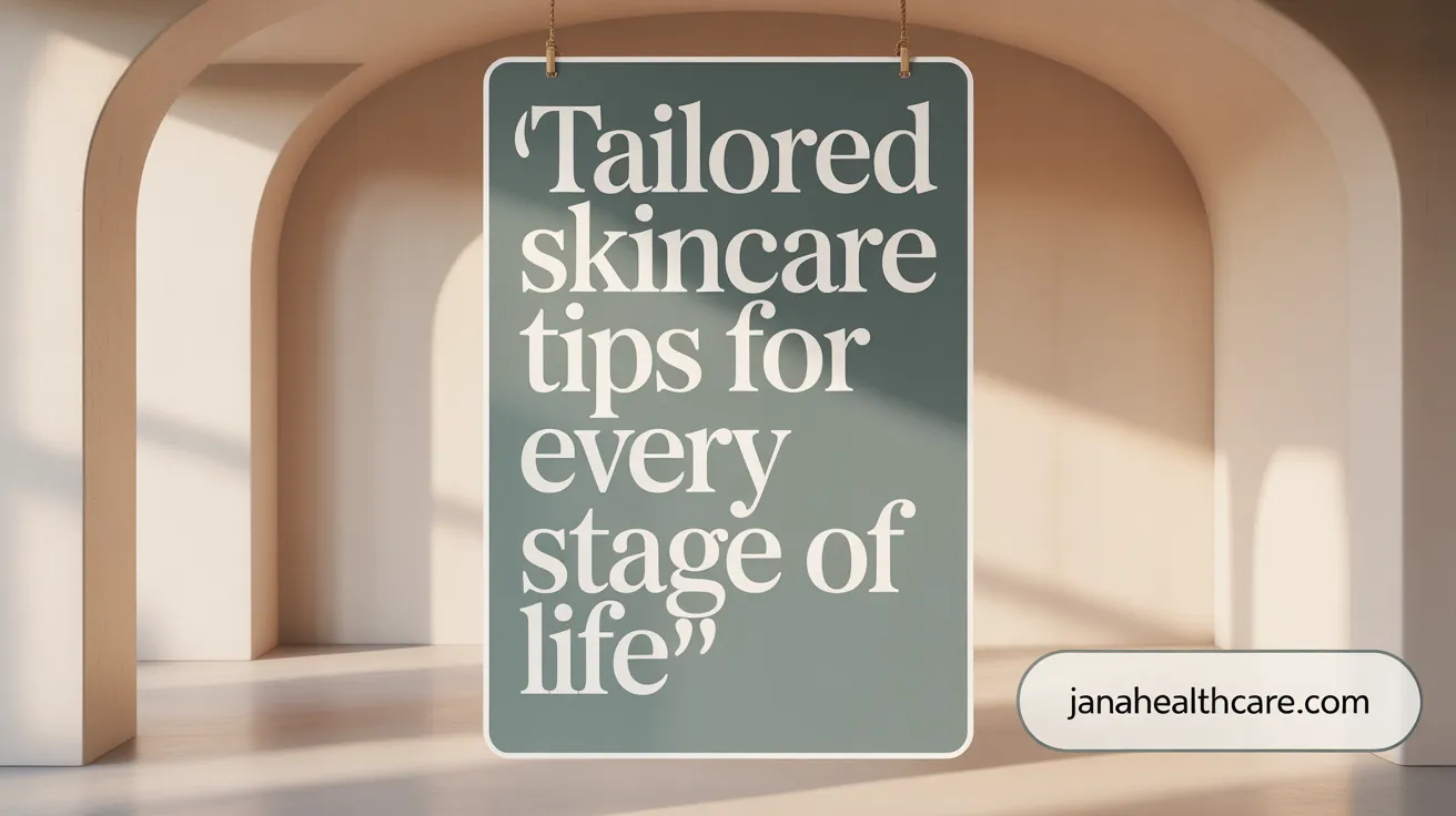 Tailored Skincare Tips for Every Stage of Life