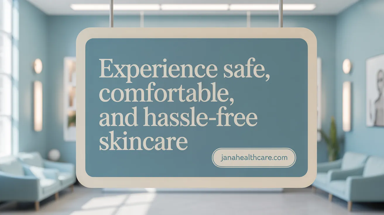 Experience Safe, Comfortable, and Hassle-Free Skincare