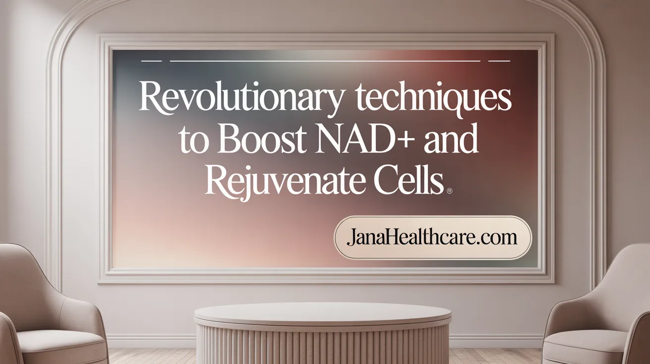 Revolutionary Techniques to Boost NAD+ and Rejuvenate Cells