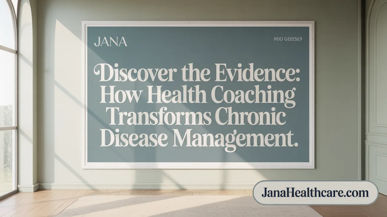 Discover the Evidence: How Health Coaching Transforms Chronic Disease Management