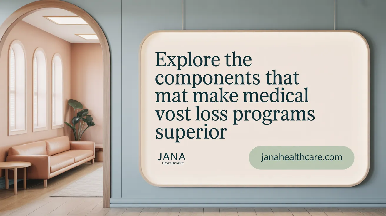 Explore the Components That Make Medical Weight Loss Programs Superior