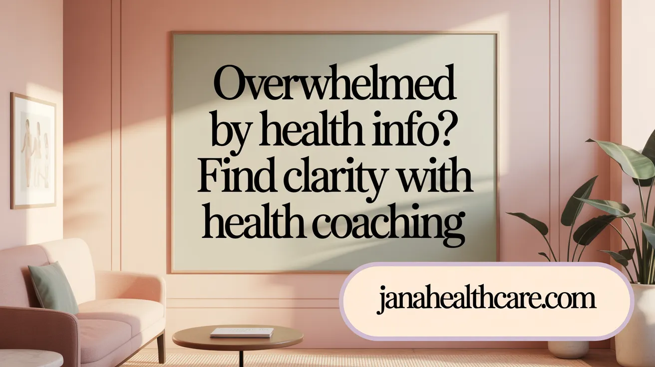 Overwhelmed by Health Info? Find Clarity with Health Coaching
