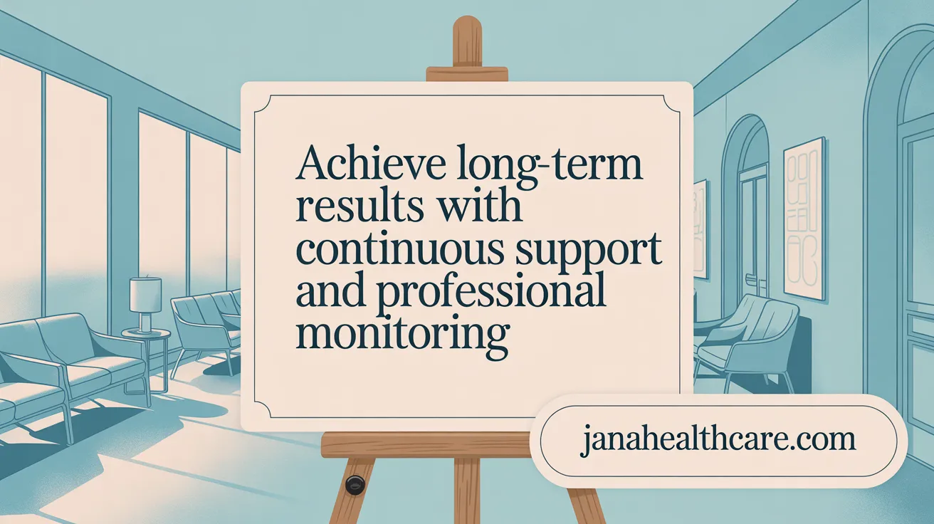 Achieve Long-Term Results with Continuous Support and Professional Monitoring