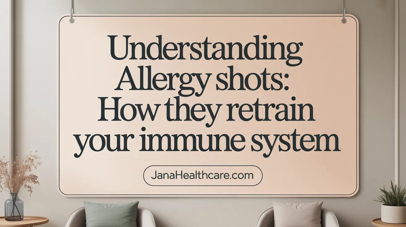 Understanding Allergy Shots: How They Retrain Your Immune System
