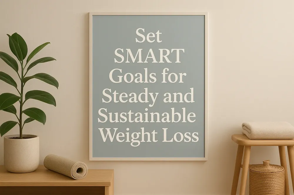 Set SMART Goals for Steady and Sustainable Weight Loss