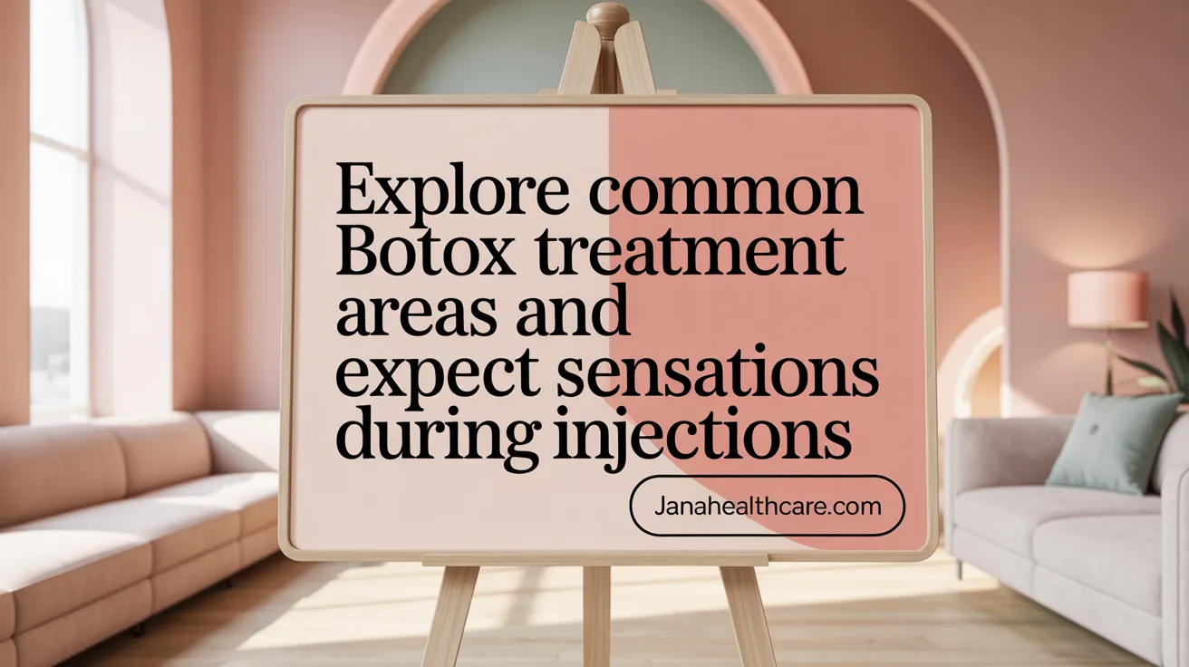 Explore Common Botox Treatment Areas and Expect Sensations During Injections