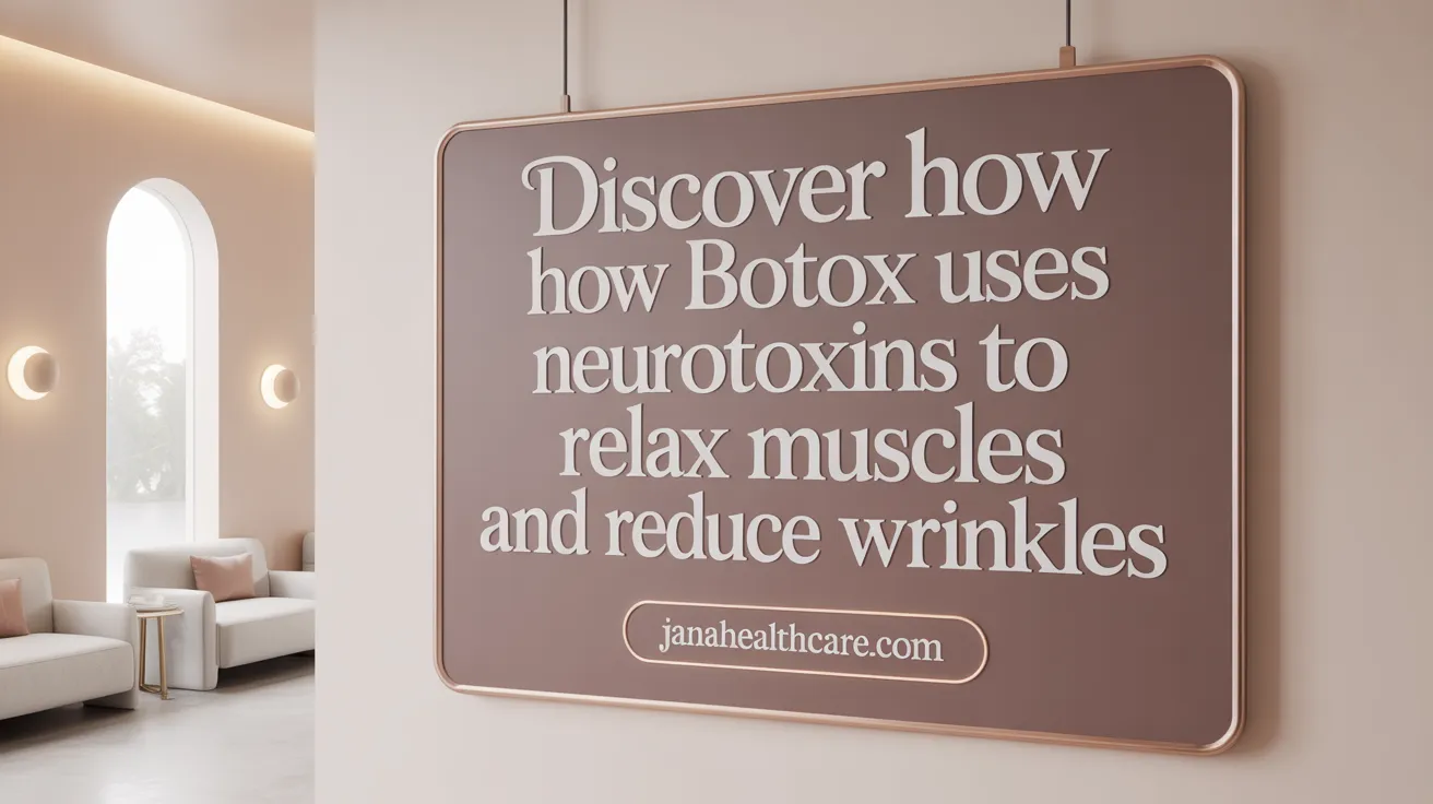 Discover How Botox Uses Neurotoxins to Relax Muscles and Reduce Wrinkles