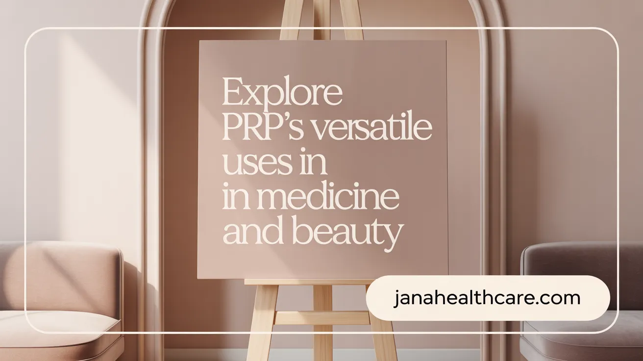 Explore PRP's Versatile Uses in Medicine and Beauty