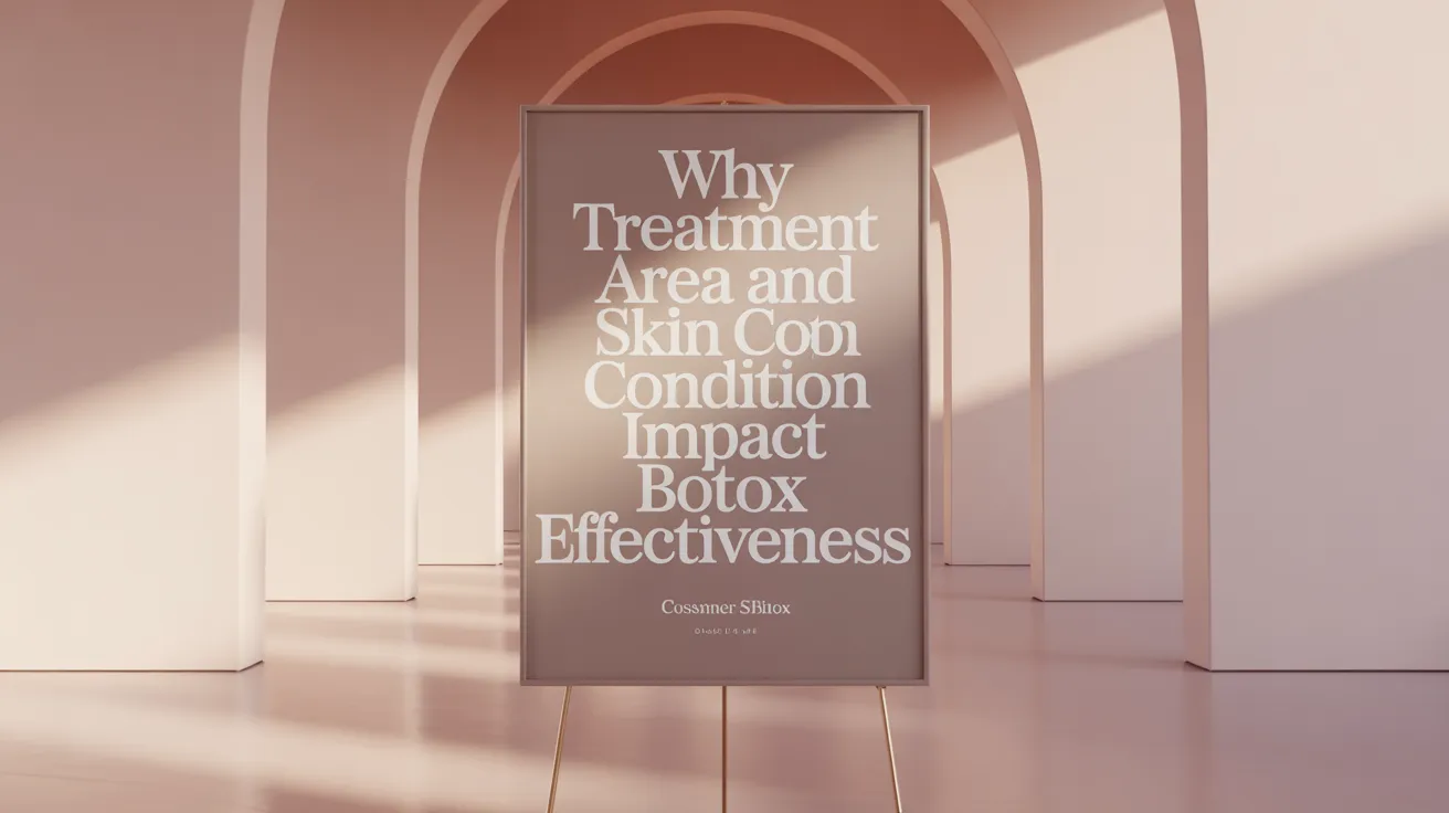 Why Treatment Area and Skin Condition Impact Botox Effectiveness