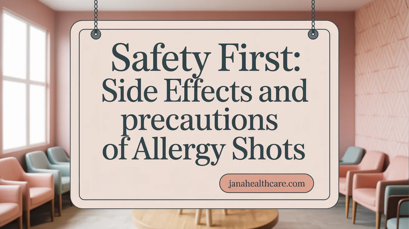 Safety First: Side Effects and Precautions of Allergy Shots