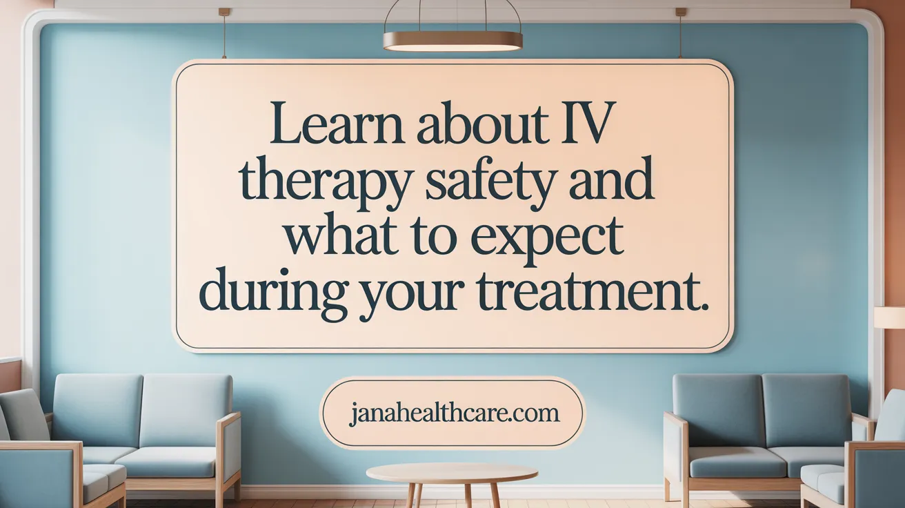Learn About IV Therapy Safety and What to Expect During Your Treatment