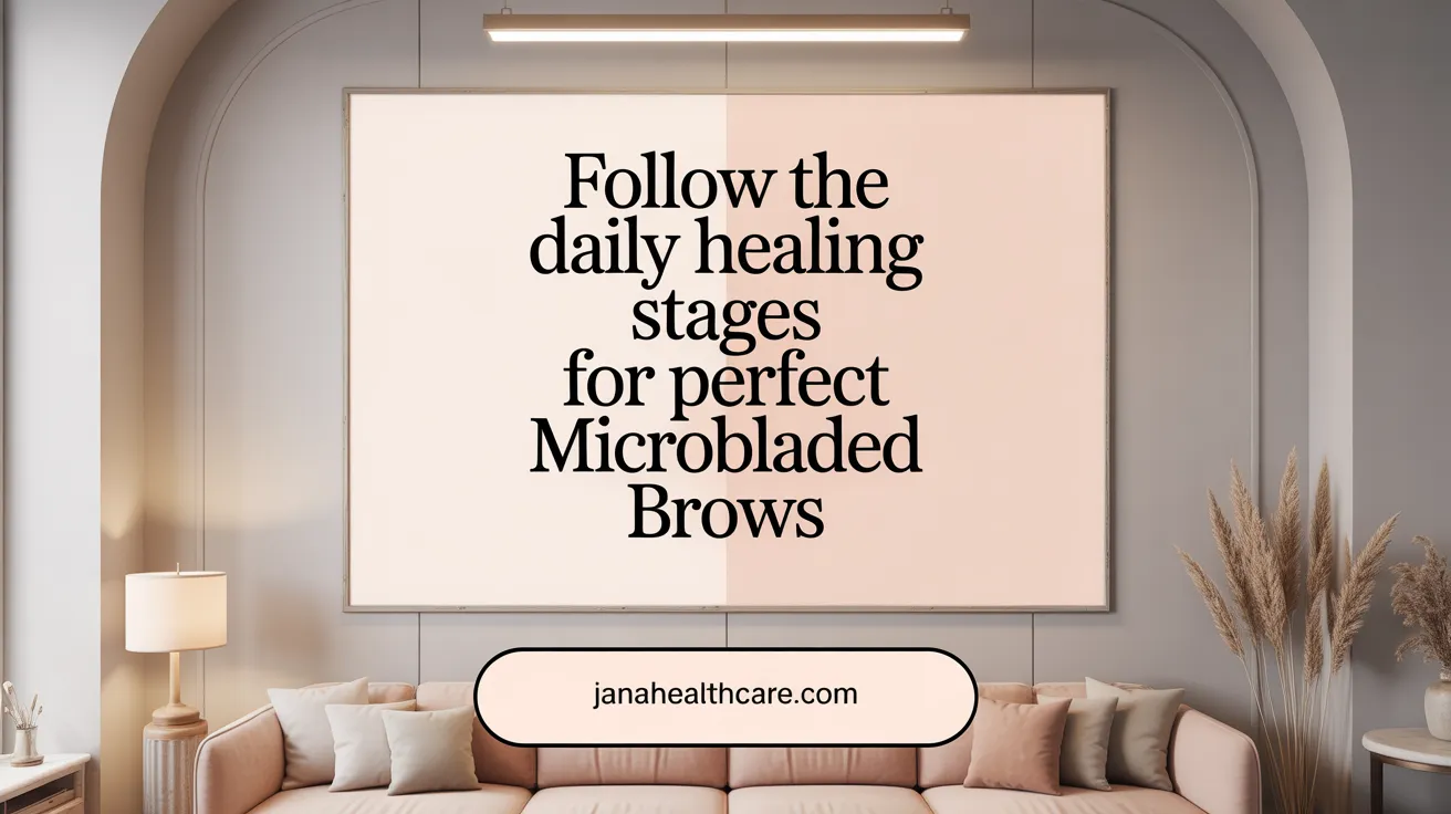 Follow the Daily Healing Stages for Perfect Microbladed Brows