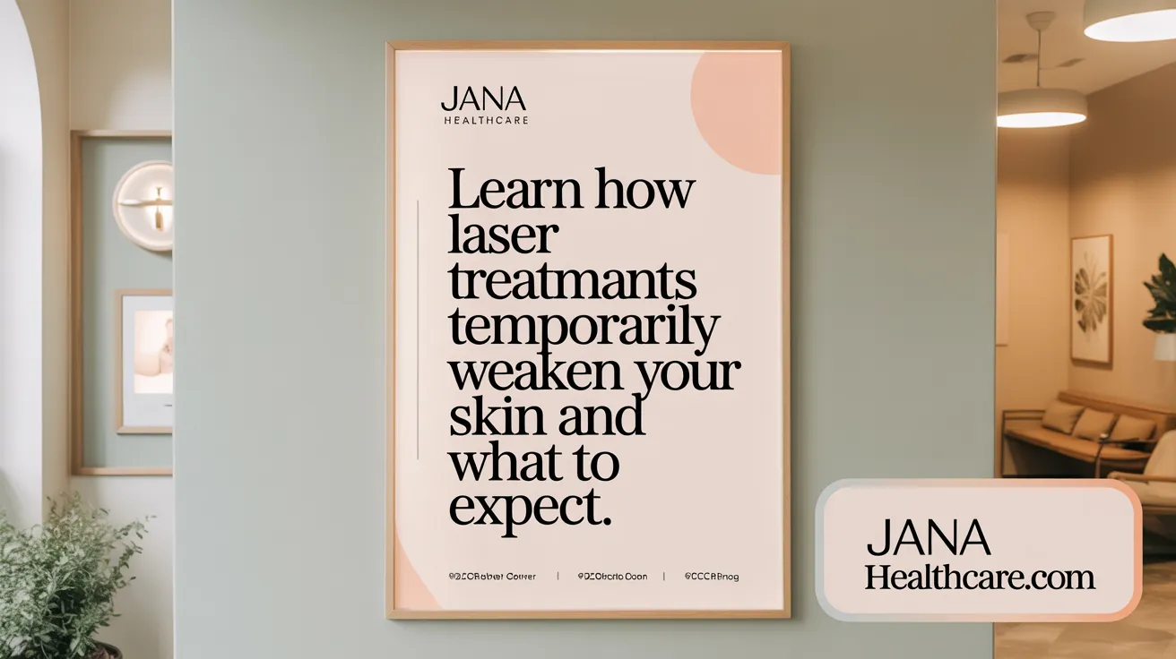 Learn How Laser Treatments Temporarily Weaken Your Skin and What to Expect
