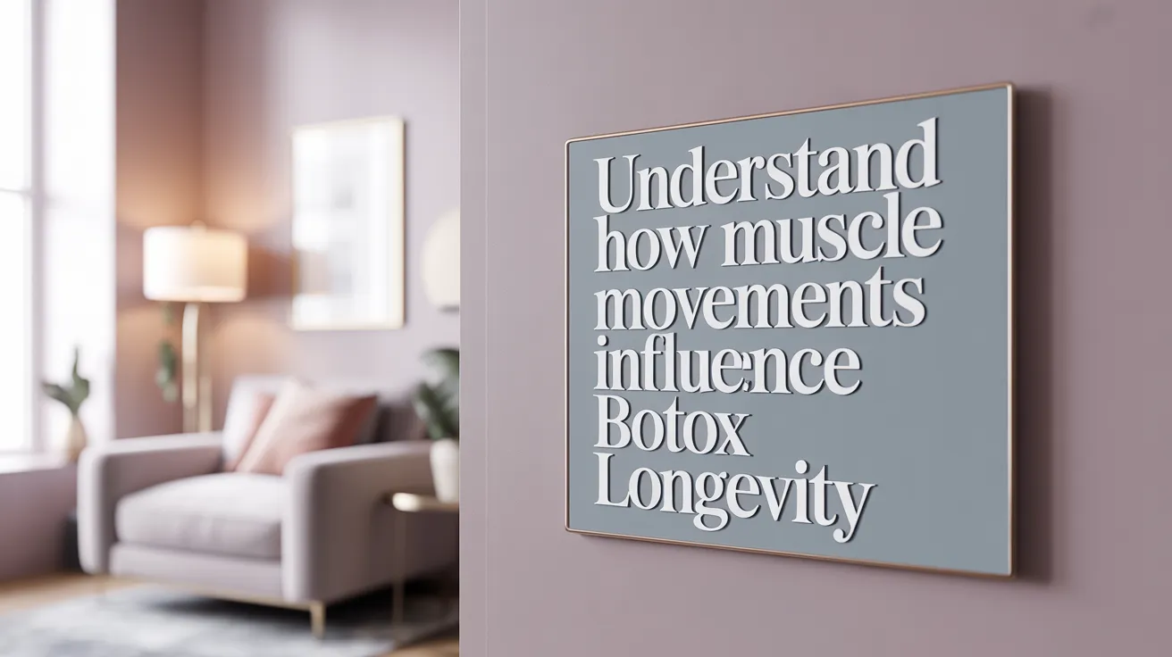 Understand How Muscle Movements Influence Botox Longevity