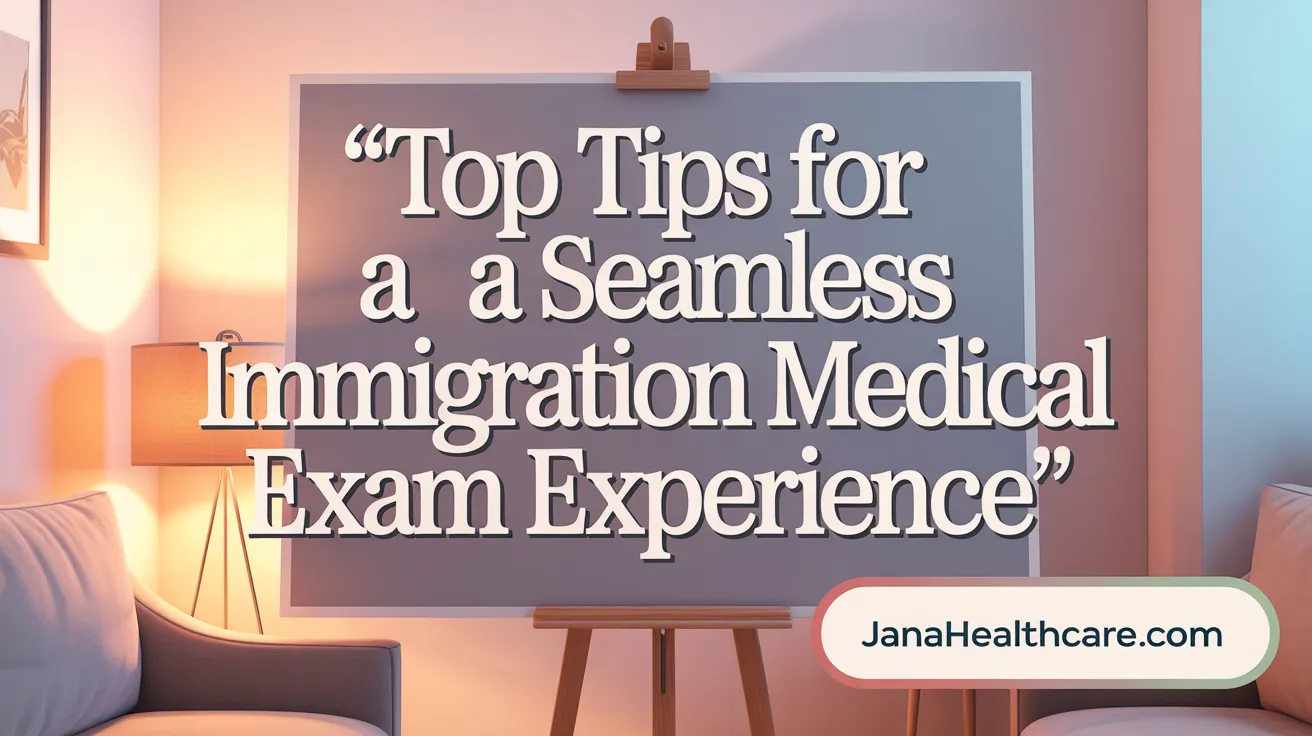 Top Tips for a Seamless Immigration Medical Exam Experience