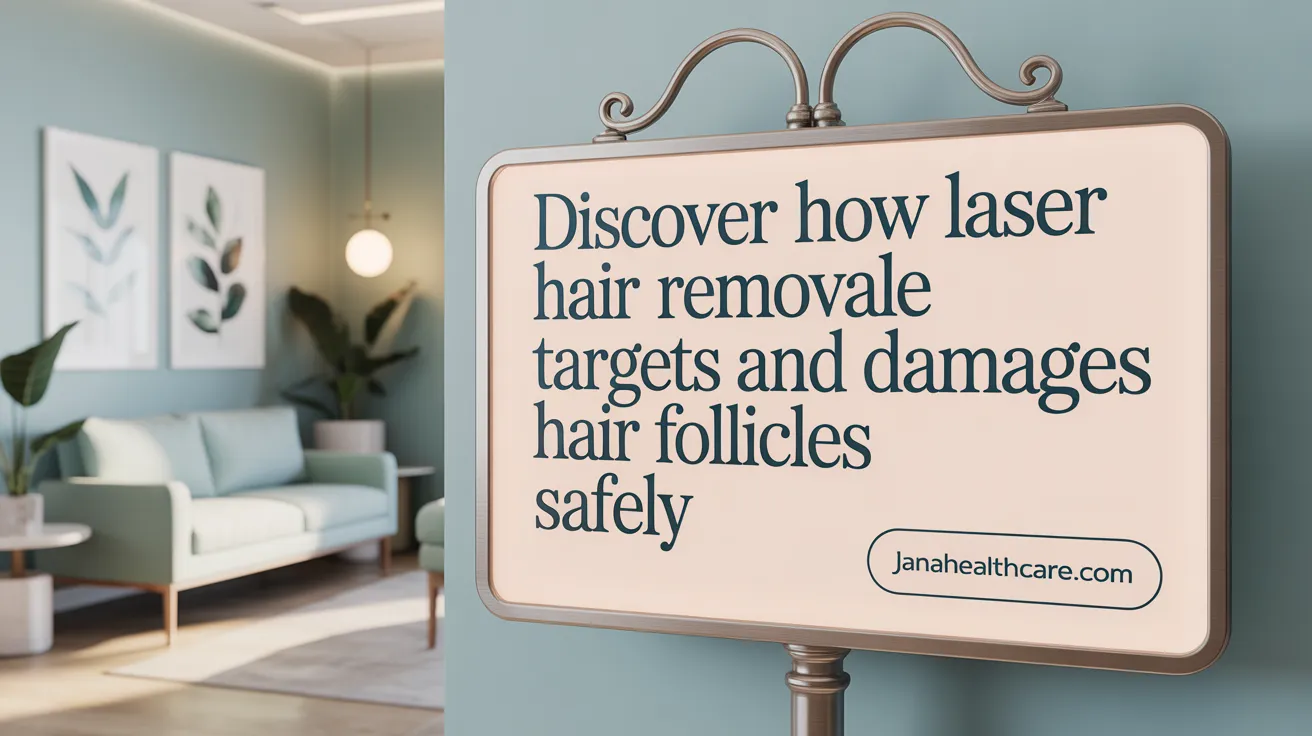 Discover How Laser Hair Removal Targets and Damages Hair Follicles Safely