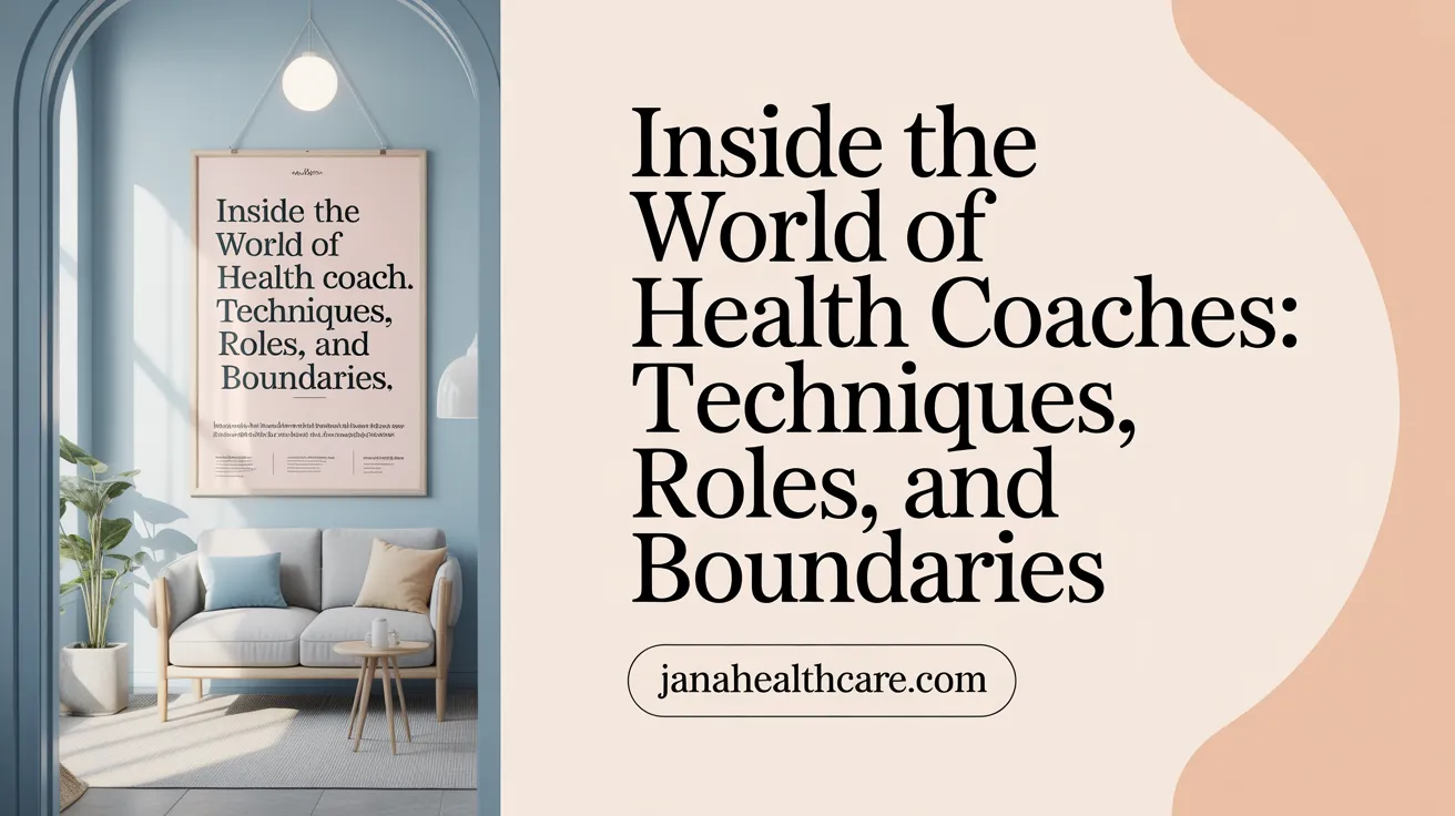 Inside the World of Health Coaches: Techniques, Roles, and Boundaries