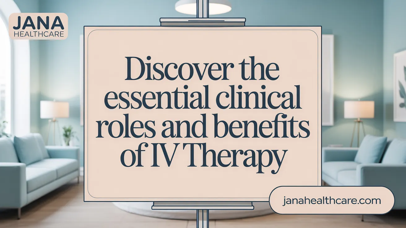 Discover the Essential Clinical Roles and Benefits of IV Therapy