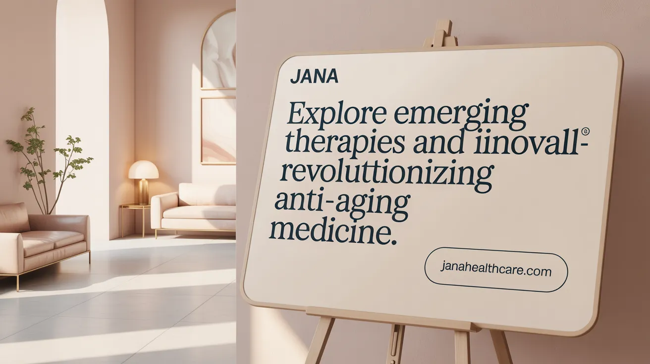 Explore emerging therapies and innovations revolutionizing anti-aging medicine.
