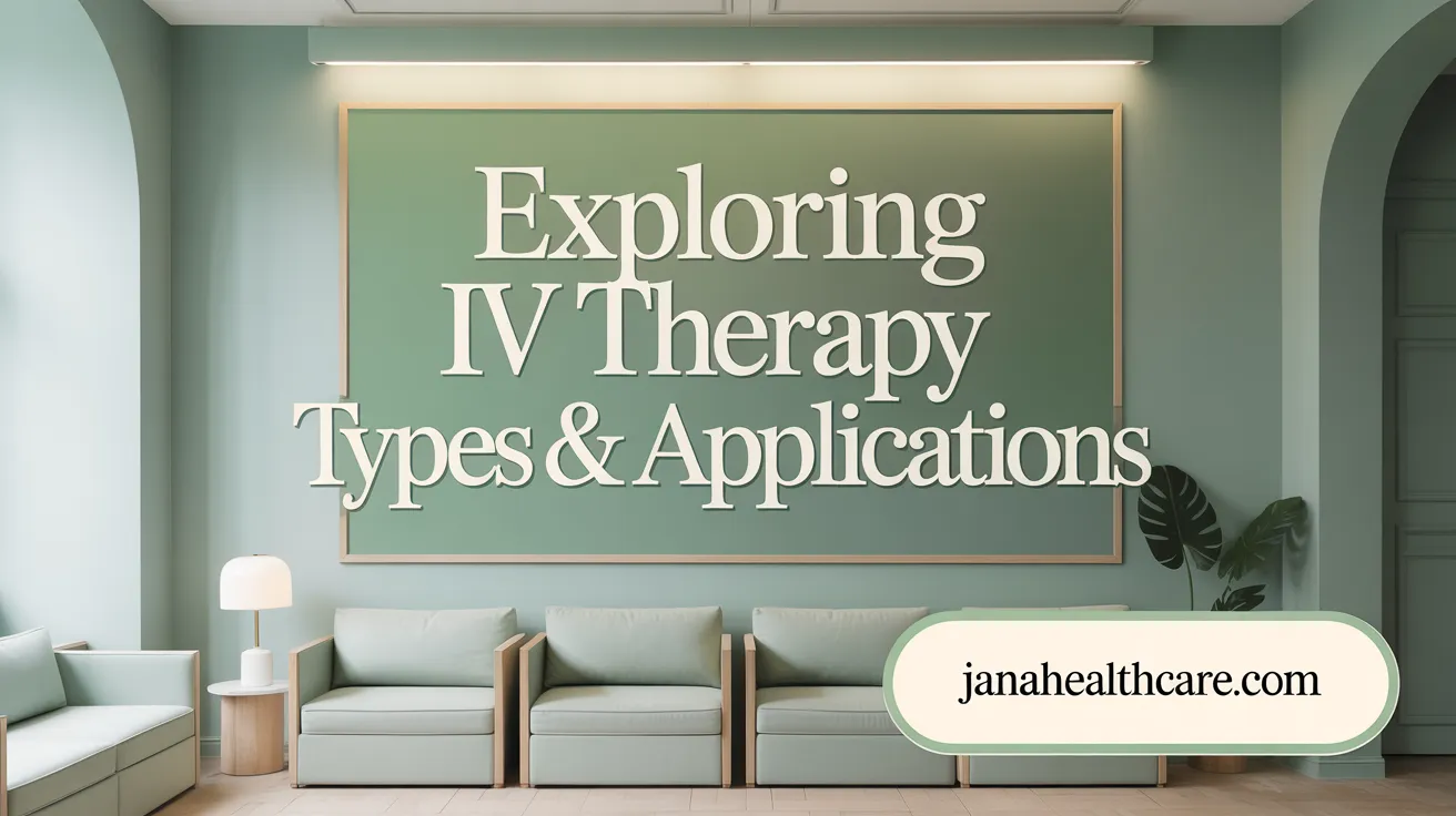 Exploring IV Therapy Types & Applications