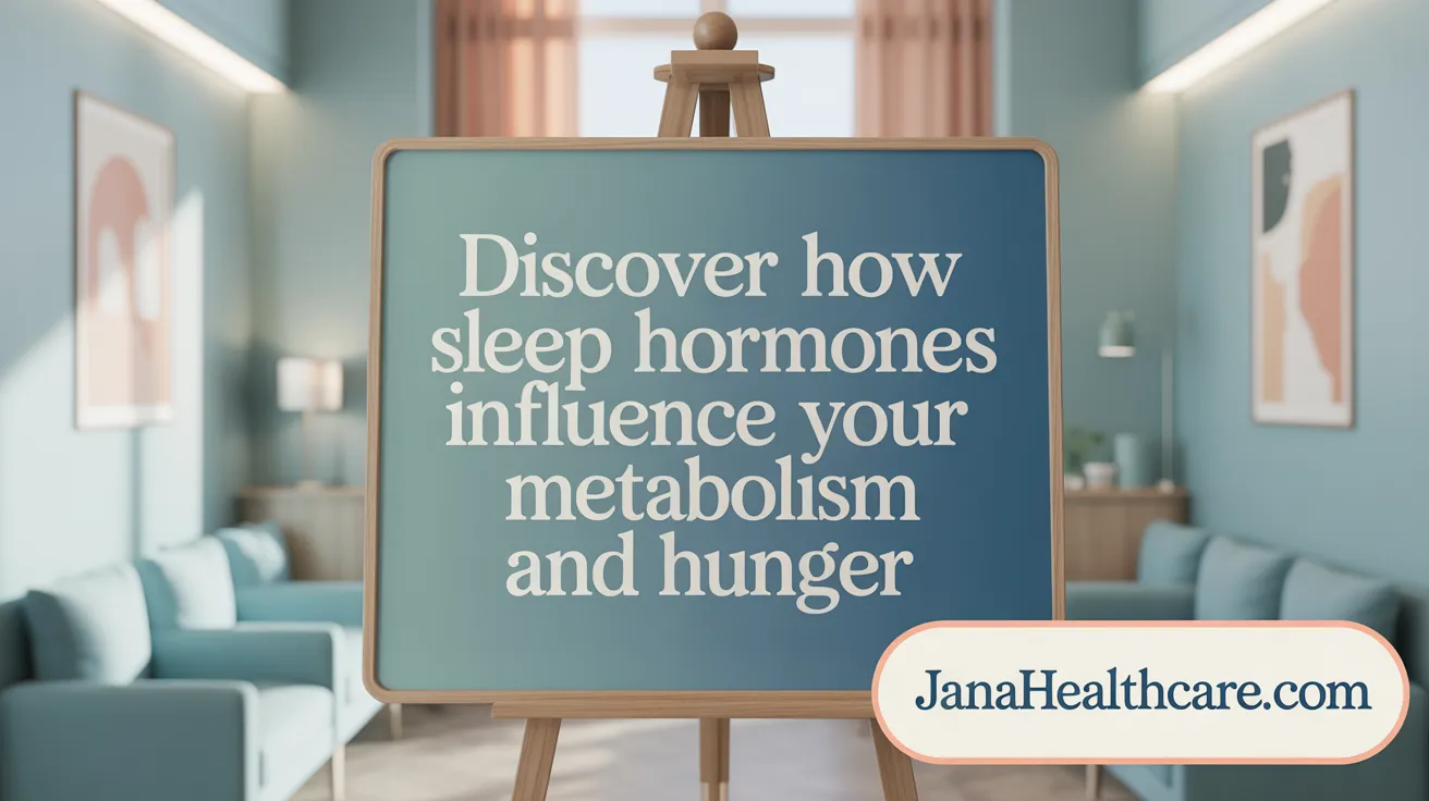 Discover How Sleep Hormones Influence Your Metabolism and Hunger