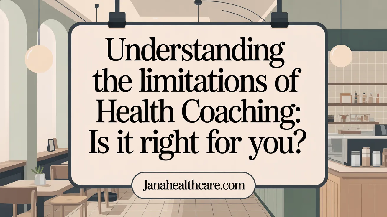 Understanding the Limitations of Health Coaching: Is It Right for You?