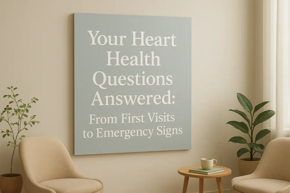 Your Heart Health Questions Answered: From First Visits to Emergency Signs