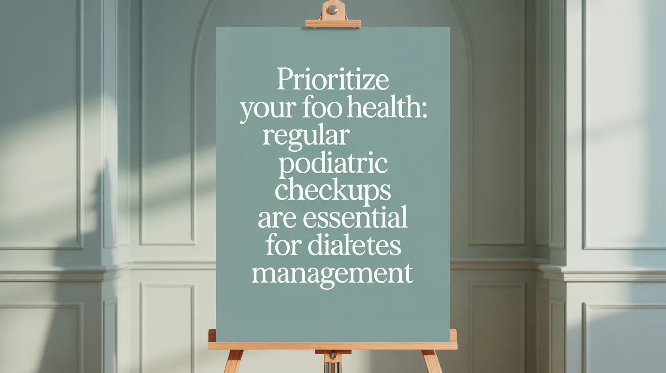Prioritize Your Foot Health: Regular Podiatric Checkups Are Essential for Diabetes Management