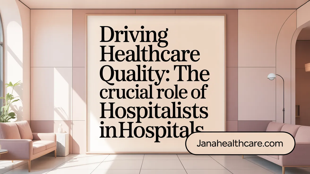 Driving Healthcare Quality: The Crucial Role of Hospitalists in Hospitals