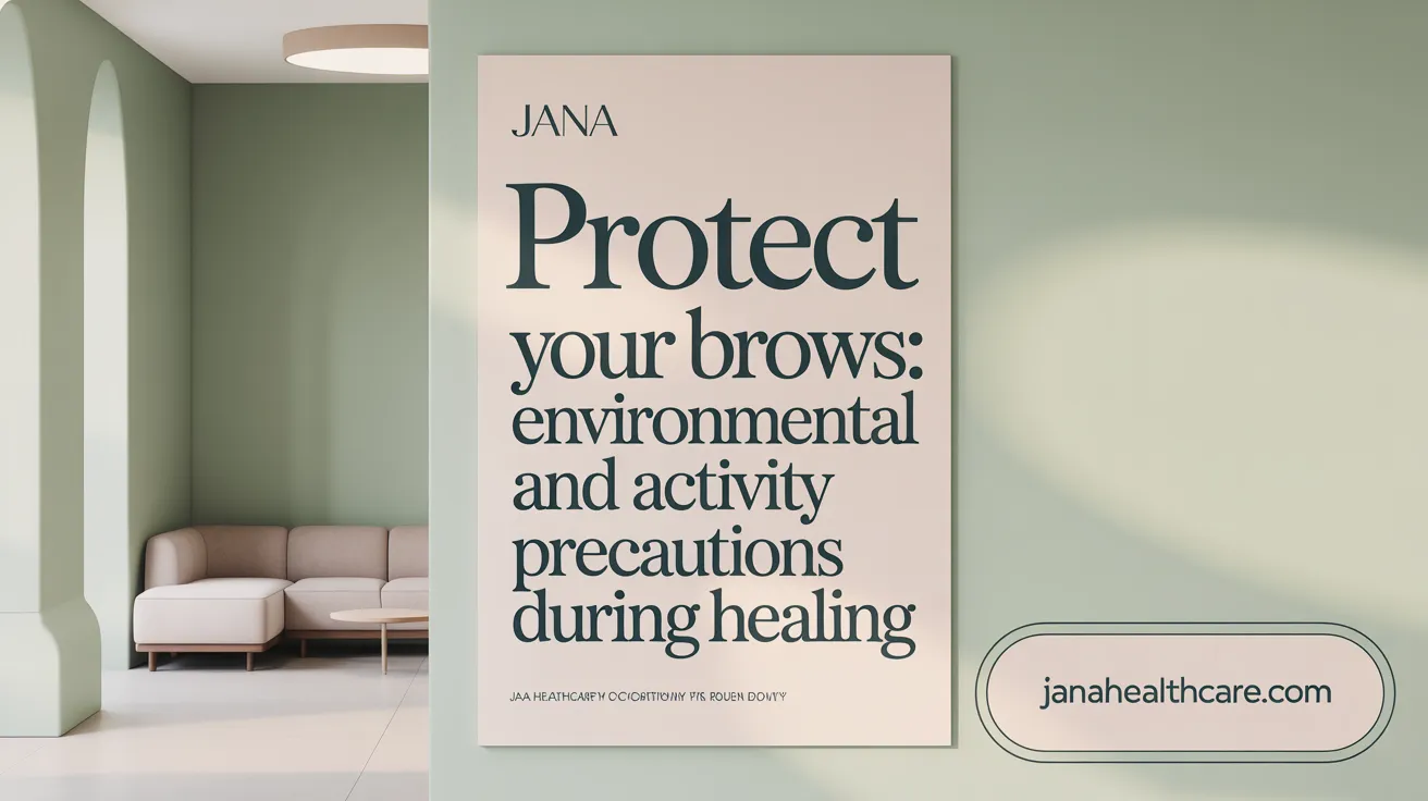 Protect Your Brows: Environmental and Activity Precautions During Healing