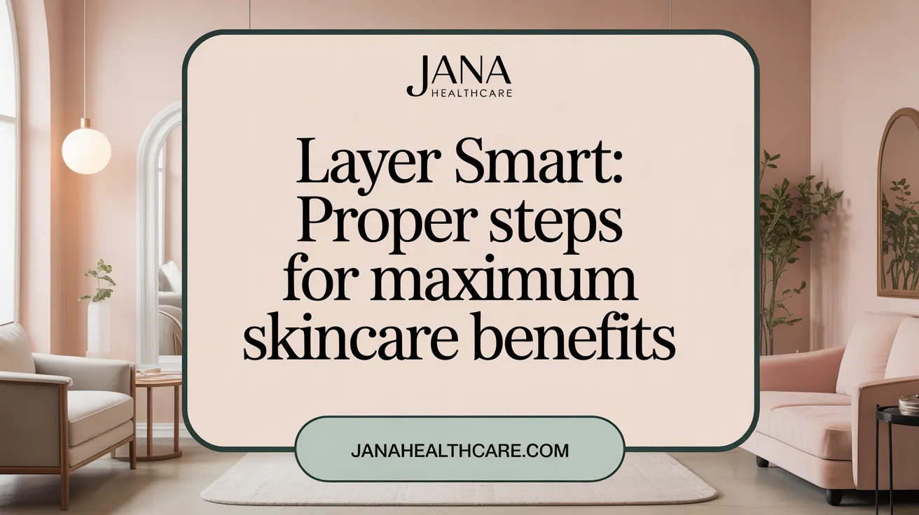 Layer Smart: Proper Steps for Maximum Skincare Benefits