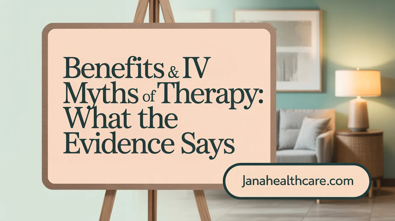 Benefits & Myths of IV Therapy: What the Evidence Says