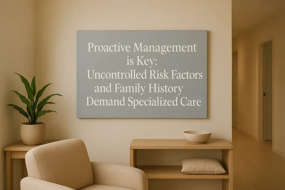 Proactive Management is Key: Uncontrolled Risk Factors and Family History Demand Specialized Care