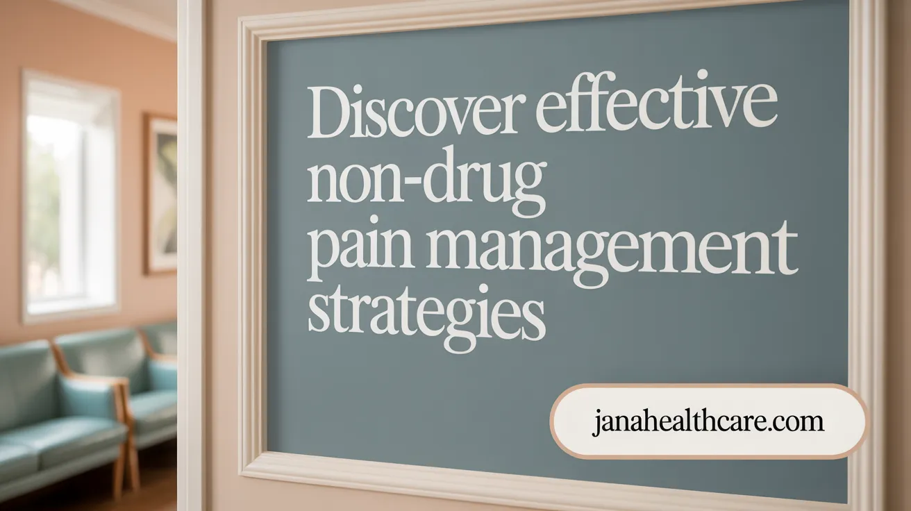 Discover Effective Non-Drug Pain Management Strategies