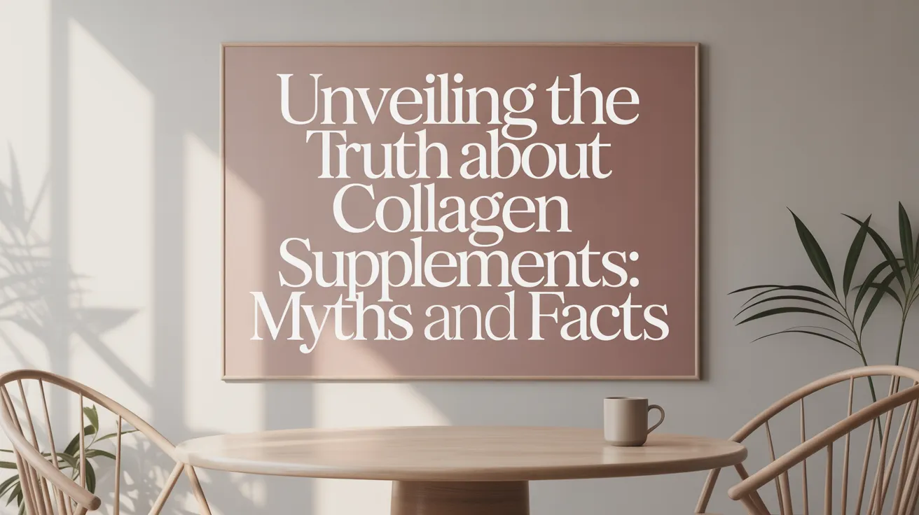 Unveiling the Truth About Collagen Supplements: Myths and Facts