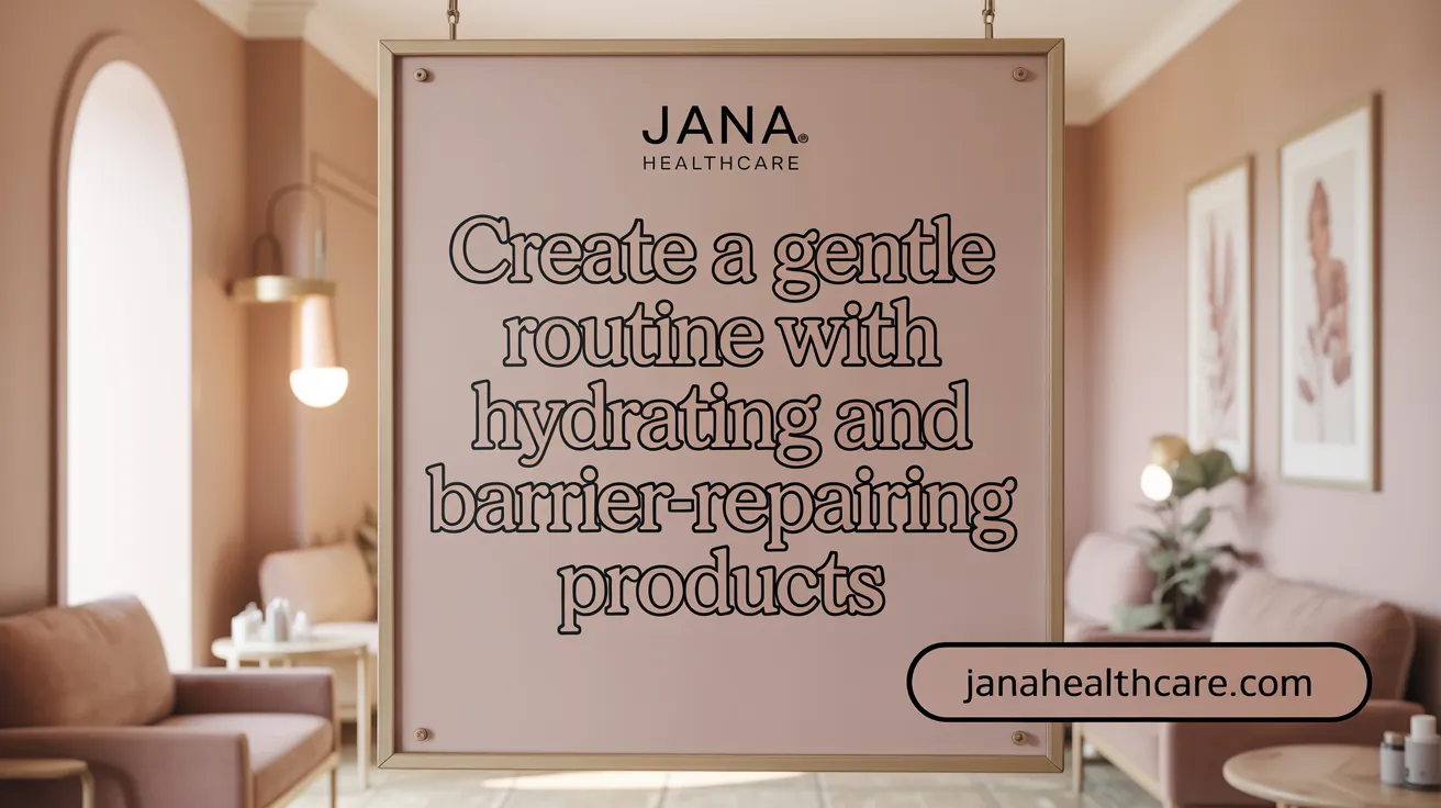 Create a Gentle Routine with Hydrating and Barrier-Repairing Products