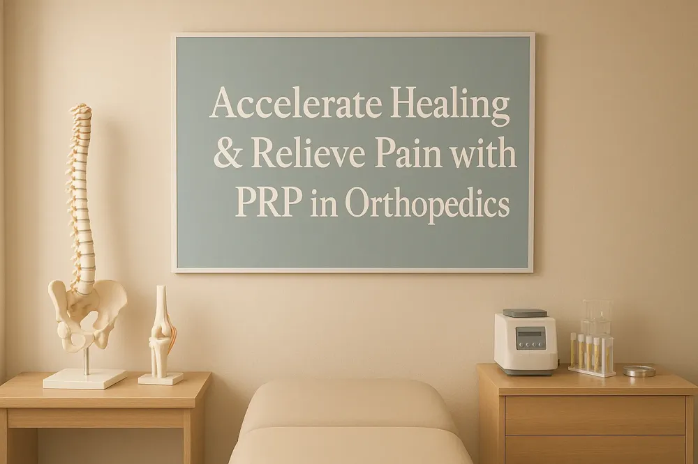 Accelerate Healing & Relieve Pain with PRP in Orthopedics