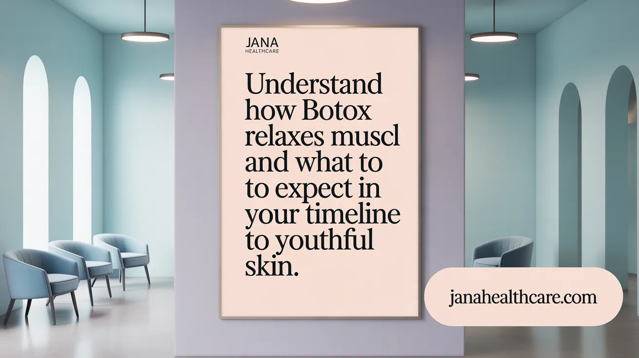 Understand how Botox relaxes muscles and what to expect in your timeline to youthful skin.