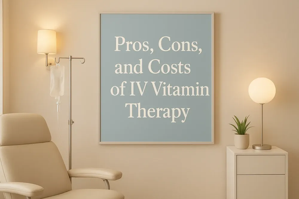 Pros, Cons, and Costs of IV Vitamin Therapy