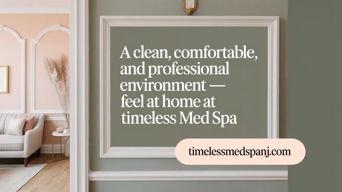 A Clean, Comfortable, and Professional Environment — Feel at Home at Timeless Med Spa