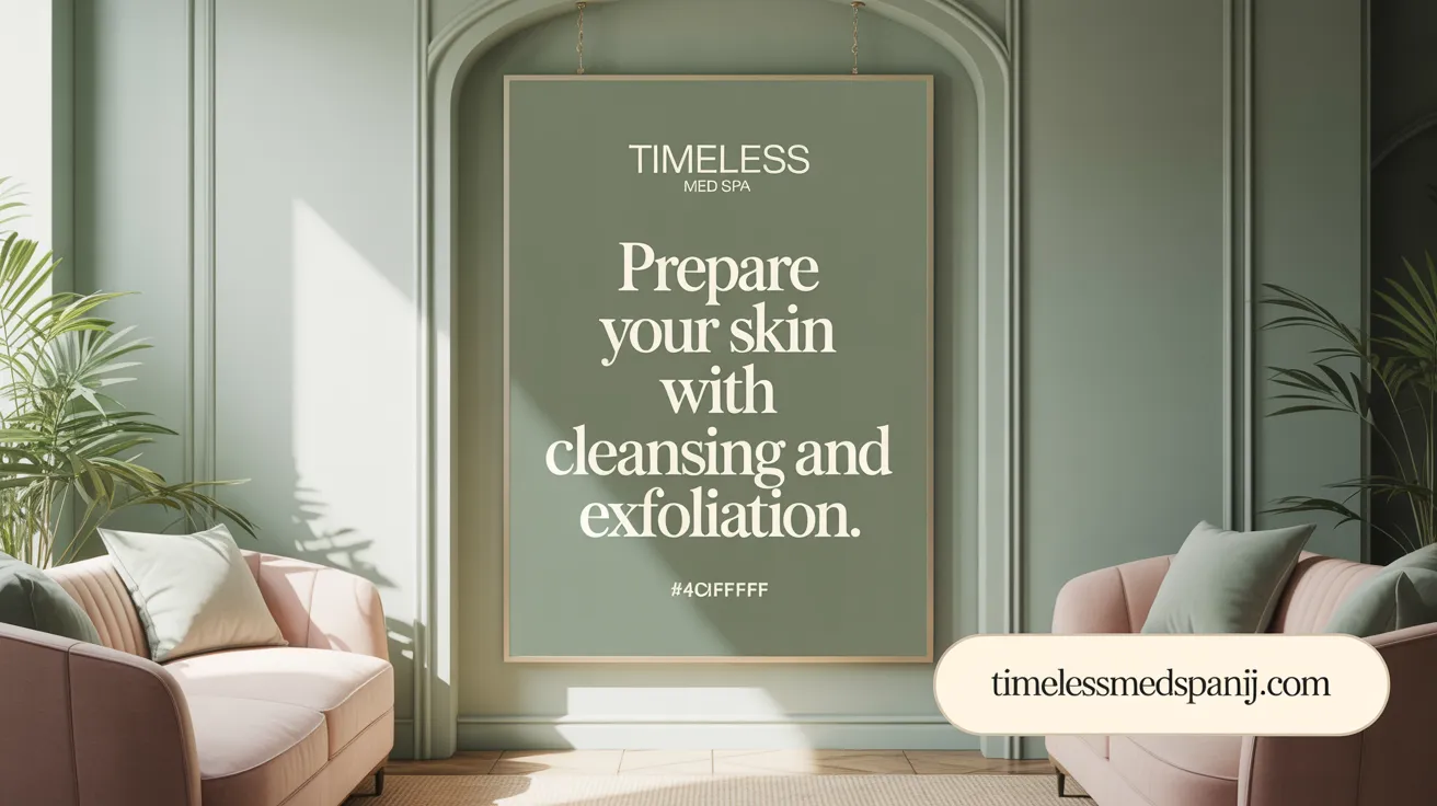 Prepare Your Skin with Cleansing and Exfoliation