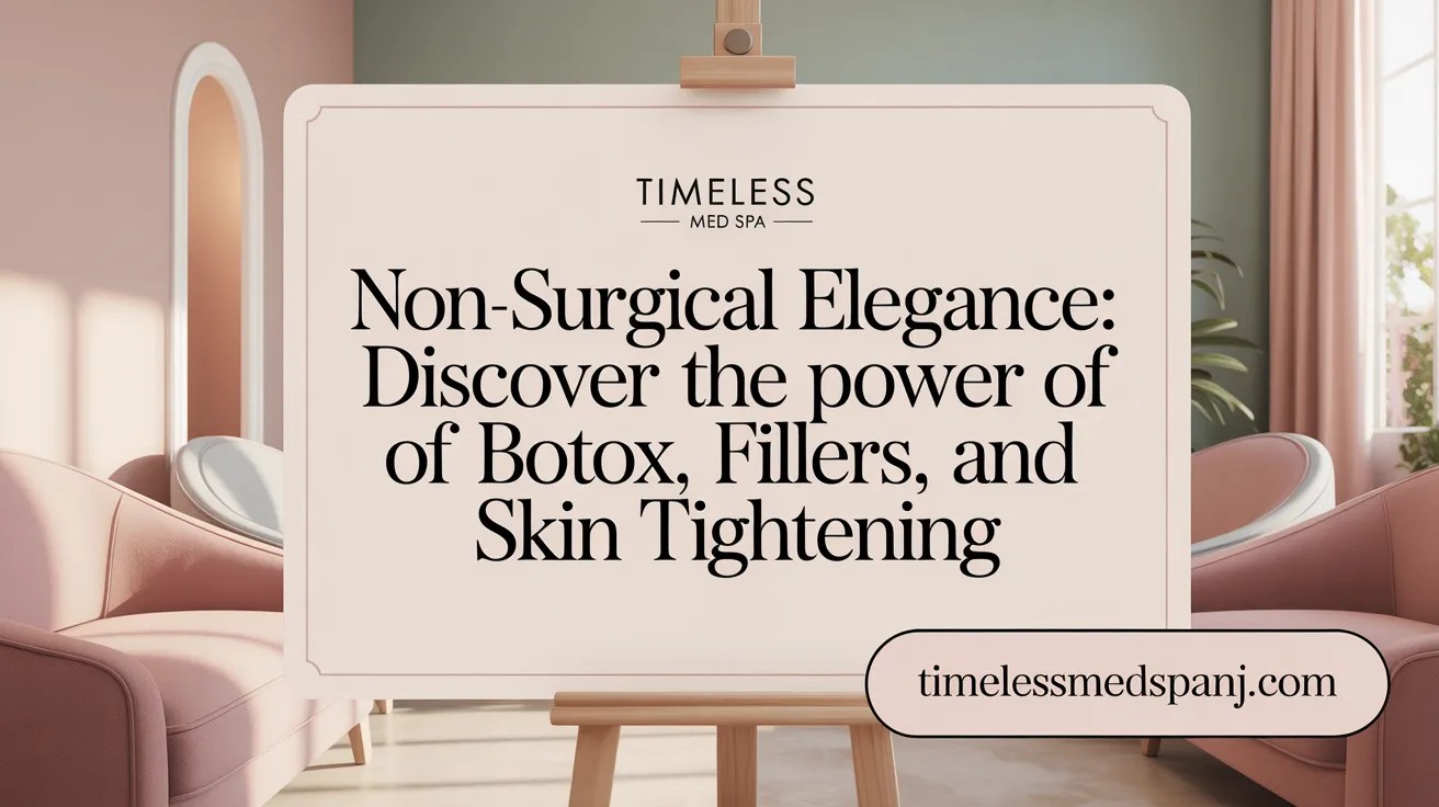 Non-Surgical Elegance: Discover the Power of Botox, Fillers, and Skin Tightening