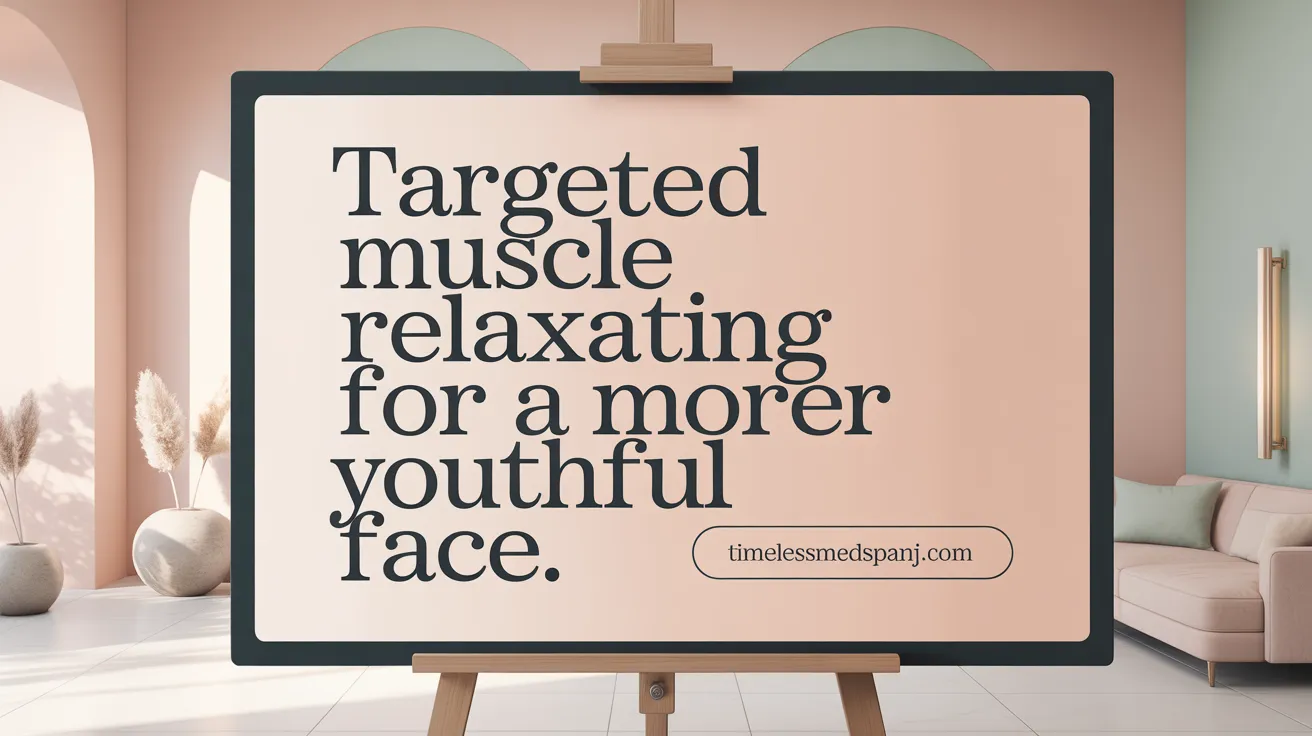 Targeted Muscle Relaxation for a More Youthful Face