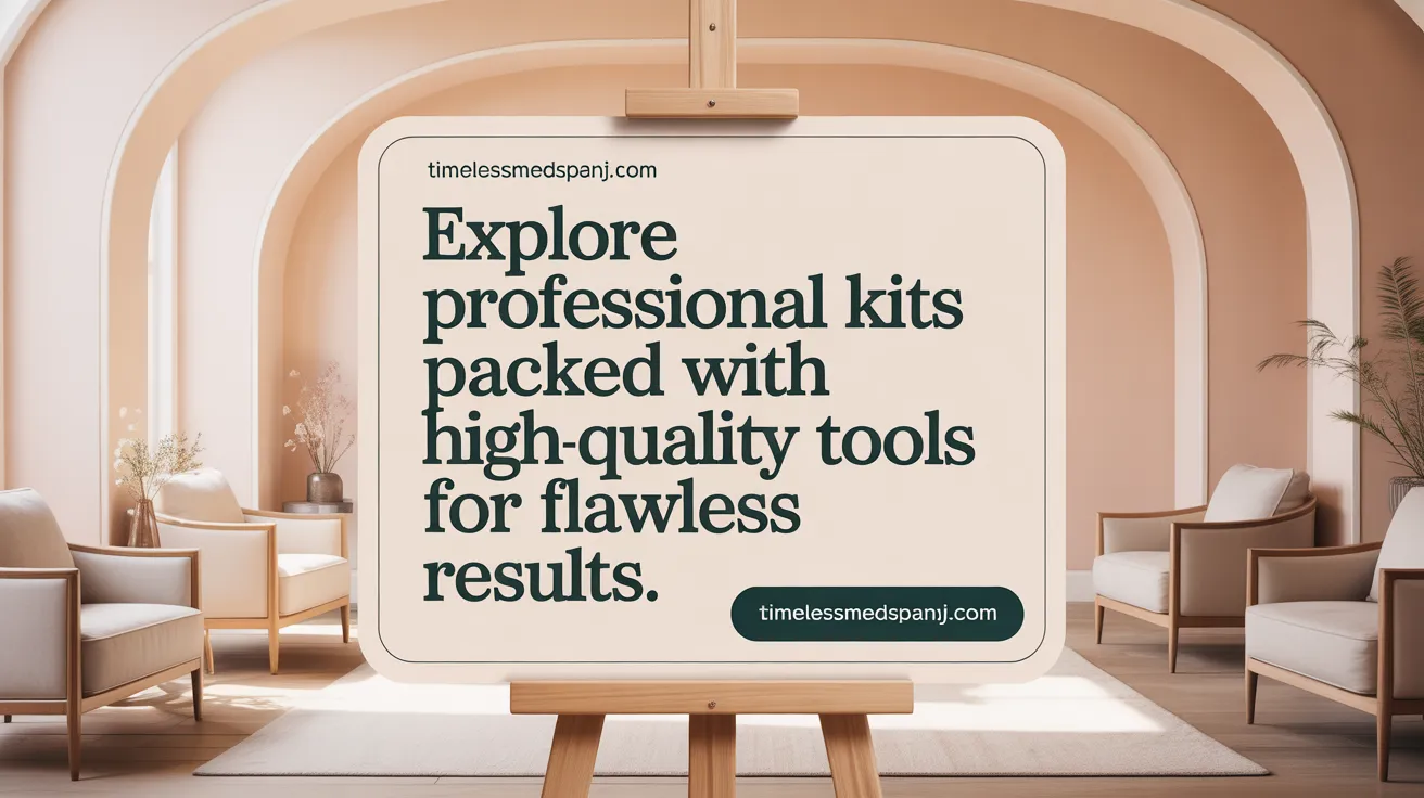 Explore professional kits packed with high-quality solutions for flawless results.
