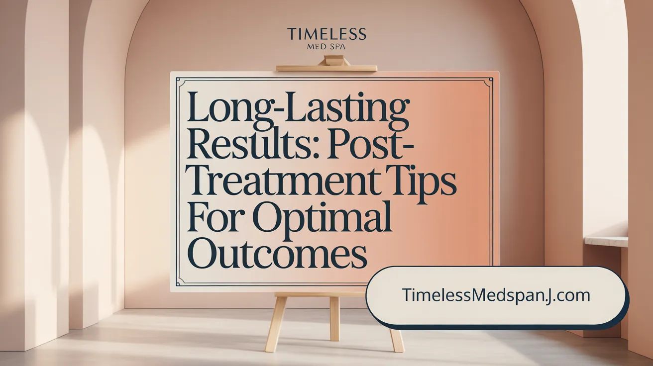 Long-Lasting Results: Post-Treatment Tips for Optimal Outcomes